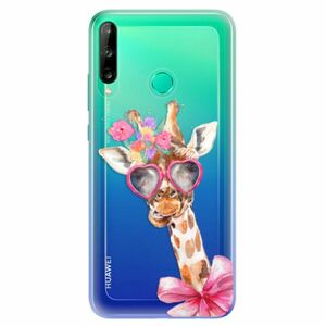 Odolné silikonové pouzdro iSaprio - Lady Giraffe - Huawei P40 Lite E obraz