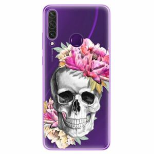 Odolné silikonové pouzdro iSaprio - Pretty Skull - Huawei Y6p obraz