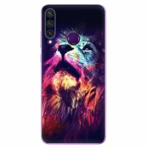 Odolné silikonové pouzdro iSaprio - Lion in Colors - Huawei Y6p obraz