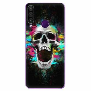 Odolné silikonové pouzdro iSaprio - Skull in Colors - Huawei Y6p obraz