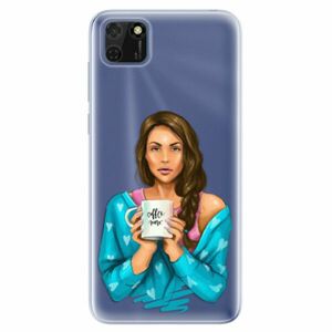 Odolné silikonové pouzdro iSaprio - Coffe Now - Brunette - Huawei Y5p obraz