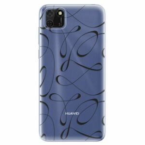 Odolné silikonové pouzdro iSaprio - Fancy - black - Huawei Y5p obraz