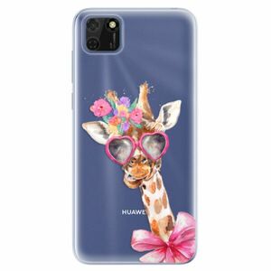 Odolné silikonové pouzdro iSaprio - Lady Giraffe - Huawei Y5p obraz