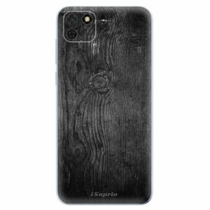 Odolné silikonové pouzdro iSaprio - Black Wood 13 - Huawei Y5p obraz