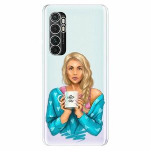 Odolné silikonové pouzdro iSaprio - Coffe Now - Blond - Xiaomi Mi Note 10 Lite obraz