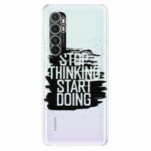 Odolné silikonové pouzdro iSaprio - Start Doing - black - Xiaomi Mi Note 10 Lite obraz