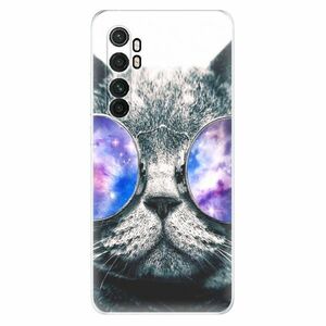 Odolné silikonové pouzdro iSaprio - Galaxy Cat - Xiaomi Mi Note 10 Lite obraz