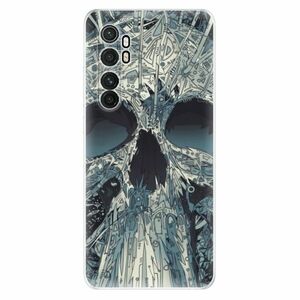 Odolné silikonové pouzdro iSaprio - Abstract Skull - Xiaomi Mi Note 10 Lite obraz