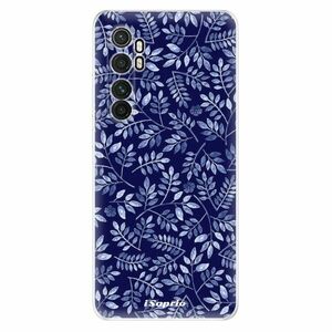 Odolné silikonové pouzdro iSaprio - Blue Leaves 05 - Xiaomi Mi Note 10 Lite obraz