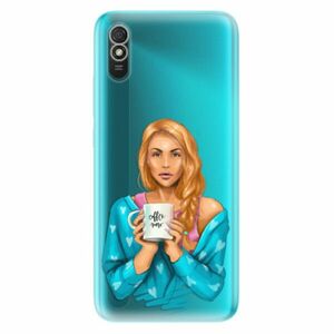 Odolné silikonové pouzdro iSaprio - Coffe Now - Redhead - Xiaomi Redmi 9A obraz