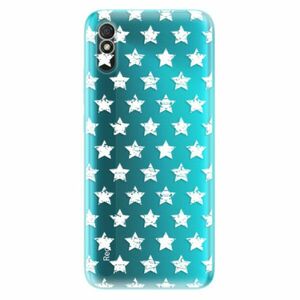 Odolné silikonové pouzdro iSaprio - Stars Pattern - white - Xiaomi Redmi 9A obraz