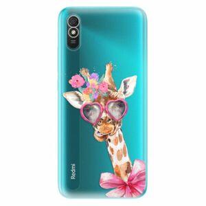 Odolné silikonové pouzdro iSaprio - Lady Giraffe - Xiaomi Redmi 9A obraz