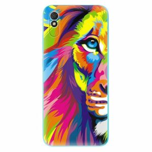 Odolné silikonové pouzdro iSaprio - Rainbow Lion - Xiaomi Redmi 9A obraz