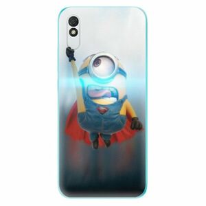 Odolné silikonové pouzdro iSaprio - Mimons Superman 02 - Xiaomi Redmi 9A obraz