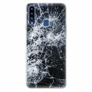 Odolné silikonové pouzdro iSaprio - Cracked - Samsung Galaxy A20s obraz