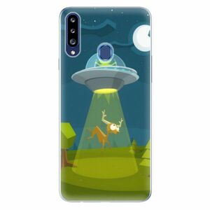 Odolné silikonové pouzdro iSaprio - Alien 01 - Samsung Galaxy A20s obraz