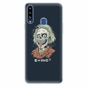 Odolné silikonové pouzdro iSaprio - Einstein 01 - Samsung Galaxy A20s obraz