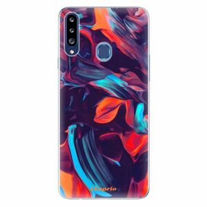 Odolné silikonové pouzdro iSaprio - Color Marble 19 - Samsung Galaxy A20s obraz