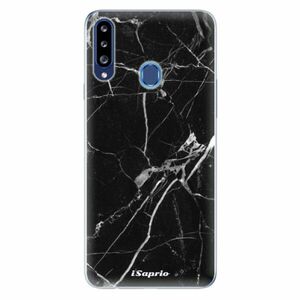 Odolné silikonové pouzdro iSaprio - Black Marble 18 - Samsung Galaxy A20s obraz