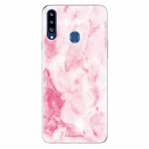 Odolné silikonové pouzdro iSaprio - RoseMarble 16 - Samsung Galaxy A20s obraz