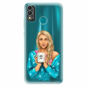 Odolné silikonové pouzdro iSaprio - Coffe Now - Blond - Honor 9X Lite obraz