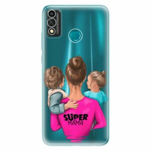 Odolné silikonové pouzdro iSaprio - Super Mama - Boy and Girl - Honor 9X Lite obraz