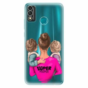 Odolné silikonové pouzdro iSaprio - Super Mama - Two Boys - Honor 9X Lite obraz