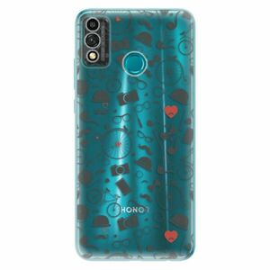 Odolné silikonové pouzdro iSaprio - Vintage Pattern 01 - black - Honor 9X Lite obraz