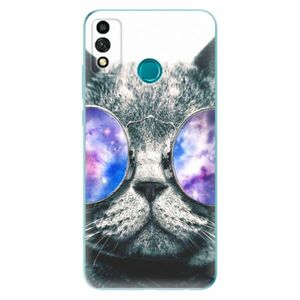 Odolné silikonové pouzdro iSaprio - Galaxy Cat - Honor 9X Lite obraz