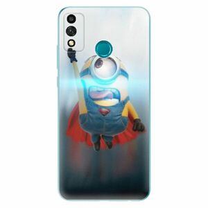 Odolné silikonové pouzdro iSaprio - Mimons Superman 02 - Honor 9X Lite obraz