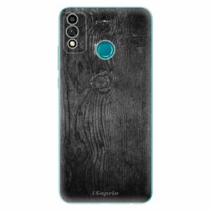 Odolné silikonové pouzdro iSaprio - Black Wood 13 - Honor 9X Lite obraz