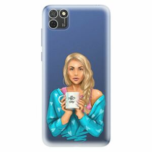 Odolné silikonové pouzdro iSaprio - Coffe Now - Blond - Honor 9S obraz