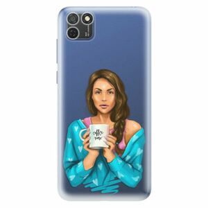 Odolné silikonové pouzdro iSaprio - Coffe Now - Brunette - Honor 9S obraz