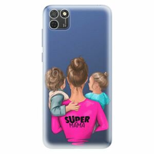 Odolné silikonové pouzdro iSaprio - Super Mama - Boy and Girl - Honor 9S obraz