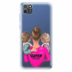 Odolné silikonové pouzdro iSaprio - Super Mama - Two Boys - Honor 9S obraz