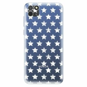 Odolné silikonové pouzdro iSaprio - Stars Pattern - white - Honor 9S obraz