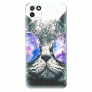 Odolné silikonové pouzdro iSaprio - Galaxy Cat - Honor 9S obraz