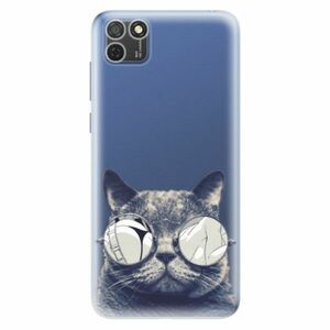 Odolné silikonové pouzdro iSaprio - Crazy Cat 01 - Honor 9S obraz