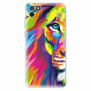 Odolné silikonové pouzdro iSaprio - Rainbow Lion - Honor 9S obraz