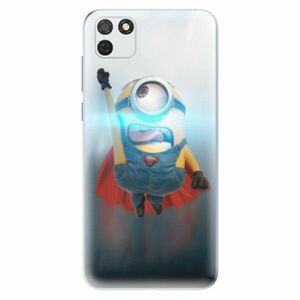 Odolné silikonové pouzdro iSaprio - Mimons Superman 02 - Honor 9S obraz