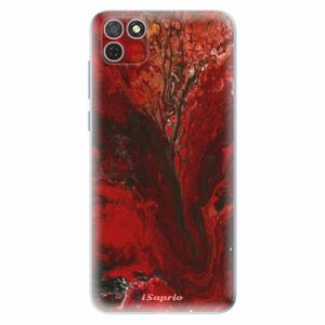 Odolné silikonové pouzdro iSaprio - RedMarble 17 - Honor 9S obraz