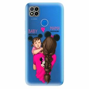 Odolné silikonové pouzdro iSaprio - Mama Mouse Brunette and Girl - Xiaomi Redmi 9C obraz