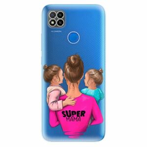 Odolné silikonové pouzdro iSaprio - Super Mama - Two Girls - Xiaomi Redmi 9C obraz