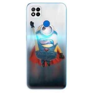 Odolné silikonové pouzdro iSaprio - Mimons Superman 02 - Xiaomi Redmi 9C obraz