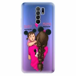 Odolné silikonové pouzdro iSaprio - Mama Mouse Brunette and Girl - Xiaomi Redmi 9 obraz