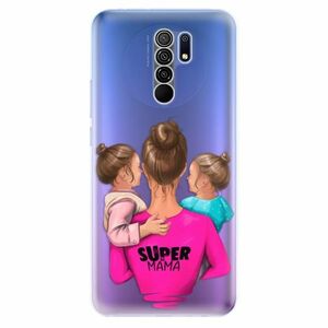 Odolné silikonové pouzdro iSaprio - Super Mama - Two Girls - Xiaomi Redmi 9 obraz