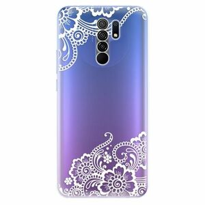 Odolné silikonové pouzdro iSaprio - White Lace 02 - Xiaomi Redmi 9 obraz