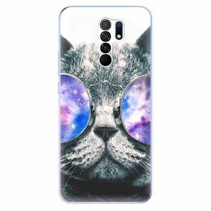 Odolné silikonové pouzdro iSaprio - Galaxy Cat - Xiaomi Redmi 9 obraz