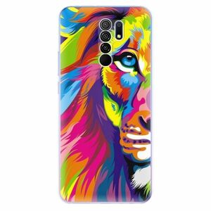 Odolné silikonové pouzdro iSaprio - Rainbow Lion - Xiaomi Redmi 9 obraz