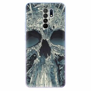 Odolné silikonové pouzdro iSaprio - Abstract Skull - Xiaomi Redmi 9 obraz